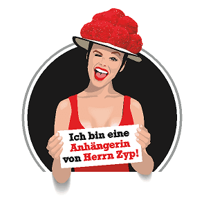 Fertiges Vektordesign – Charakterillustration RO Werbung